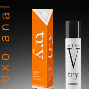 .GEL LUBRICANTE INTIMO MISS V TRY ANAL CON MALVA Y MANZANILLA  COS001