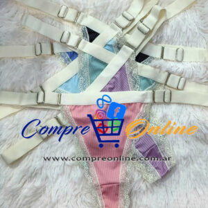 .Colaless Microfibra regulable  COV049