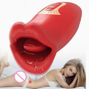 Vibrador de lengua: Simulador de Sexo Oral estimulador de Pezones y Clítoris COS080